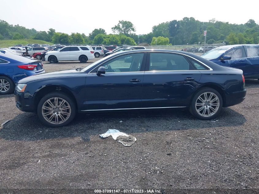 2013 AUDI A8 L 3.0L WAURGAFD0DN031628