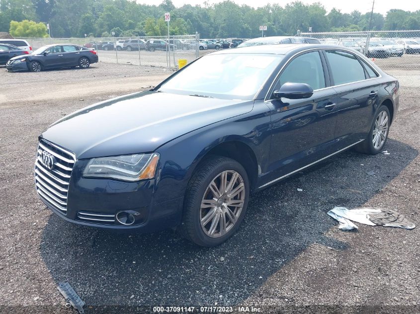 2013 AUDI A8 L 3.0L WAURGAFD0DN031628