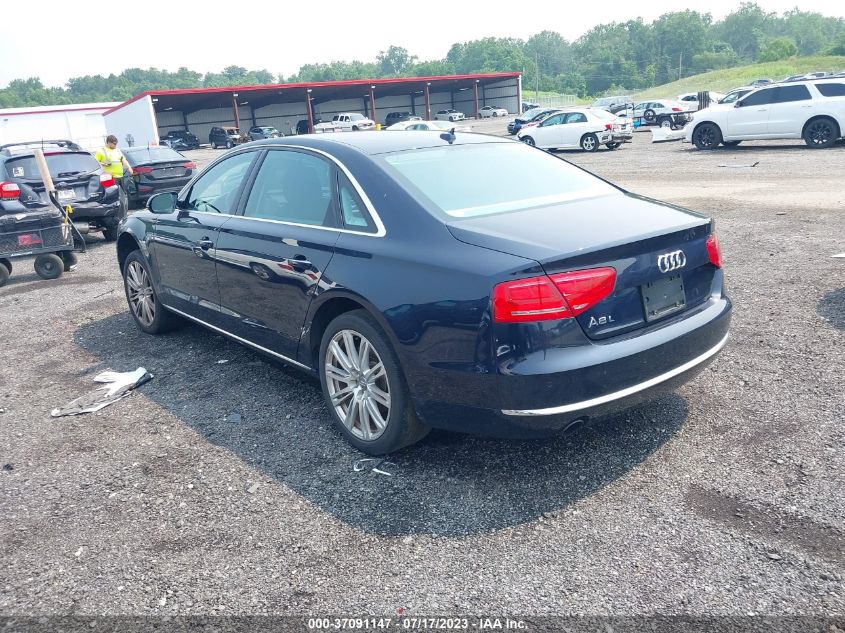 2013 AUDI A8 L 3.0L WAURGAFD0DN031628