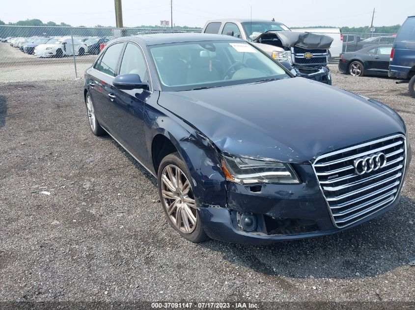 2013 AUDI A8 L 3.0L WAURGAFD0DN031628