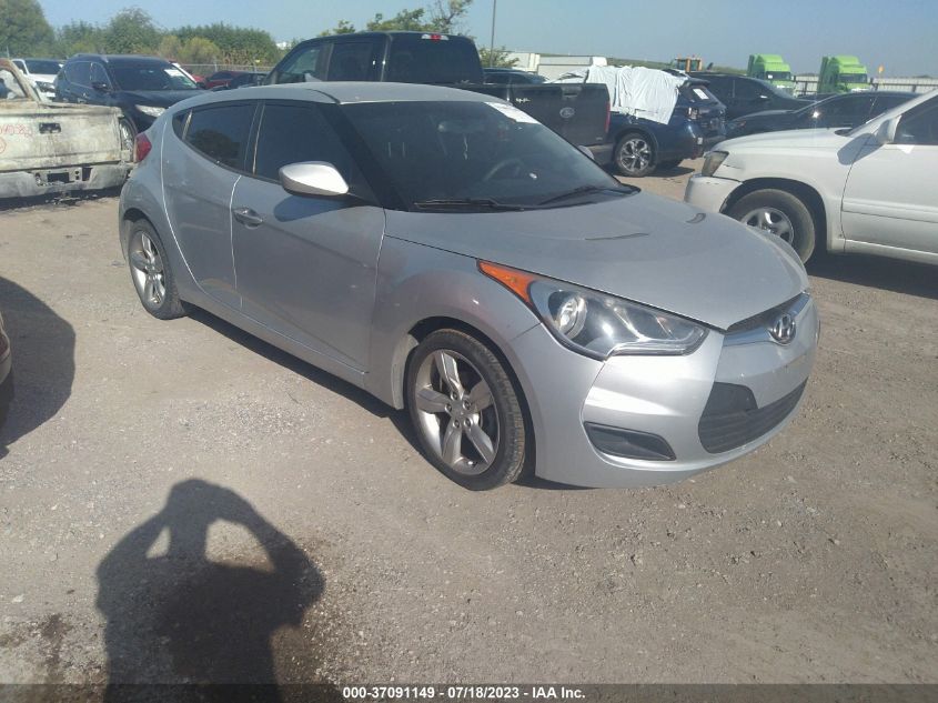 2013 HYUNDAI VELOSTER W/BLACK INT - KMHTC6AD7DU118033