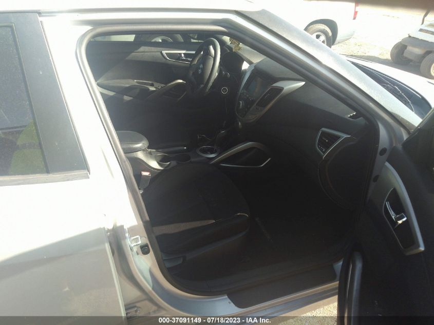 2013 HYUNDAI VELOSTER W/BLACK INT - KMHTC6AD7DU118033