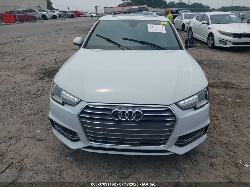 2018 AUDI A4 PREMIUM/TECH PREMIUM - WAUKMAF40JA009464