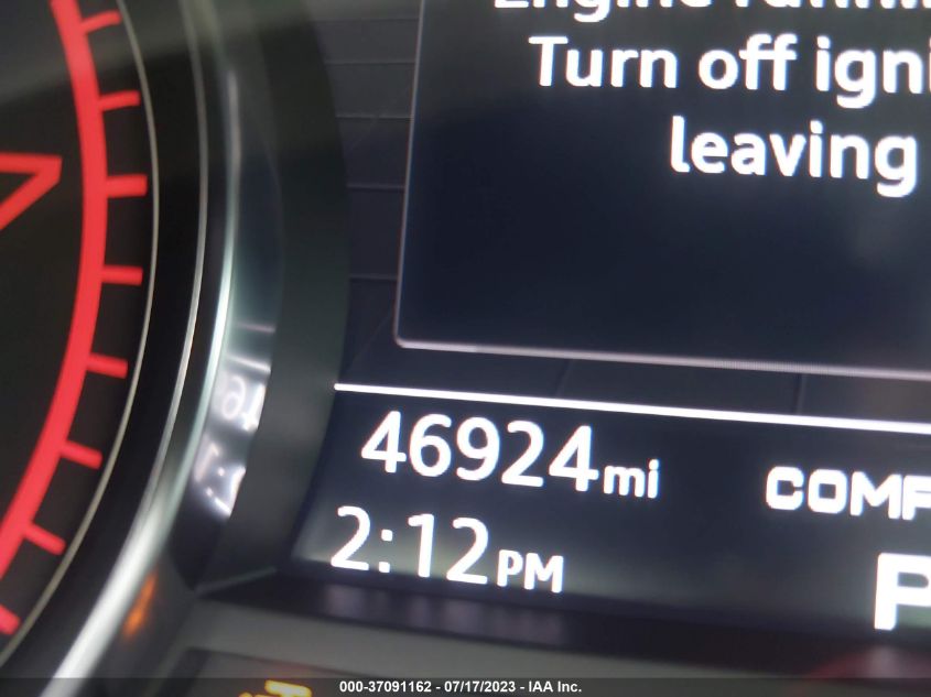 2018 AUDI A4 PREMIUM/TECH PREMIUM - WAUKMAF40JA009464