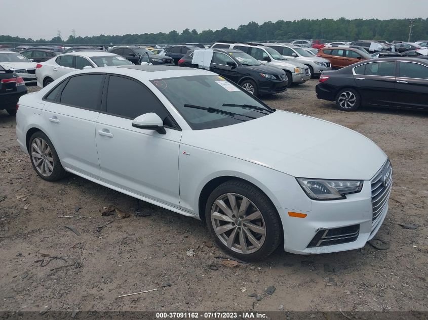 2018 AUDI A4 PREMIUM/TECH PREMIUM - WAUKMAF40JA009464