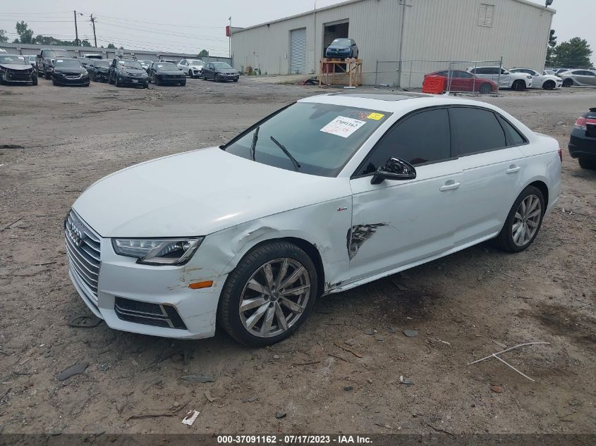 2018 AUDI A4 PREMIUM/TECH PREMIUM - WAUKMAF40JA009464