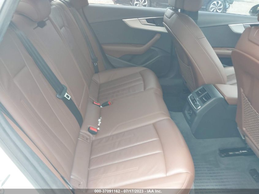 2018 AUDI A4 PREMIUM/TECH PREMIUM - WAUKMAF40JA009464