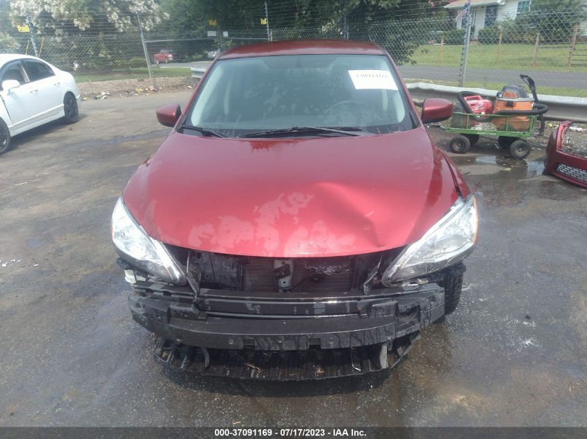 2015 NISSAN SENTRA SR/SL/S/SV/FE+ S - 3N1AB7AP2FL658601