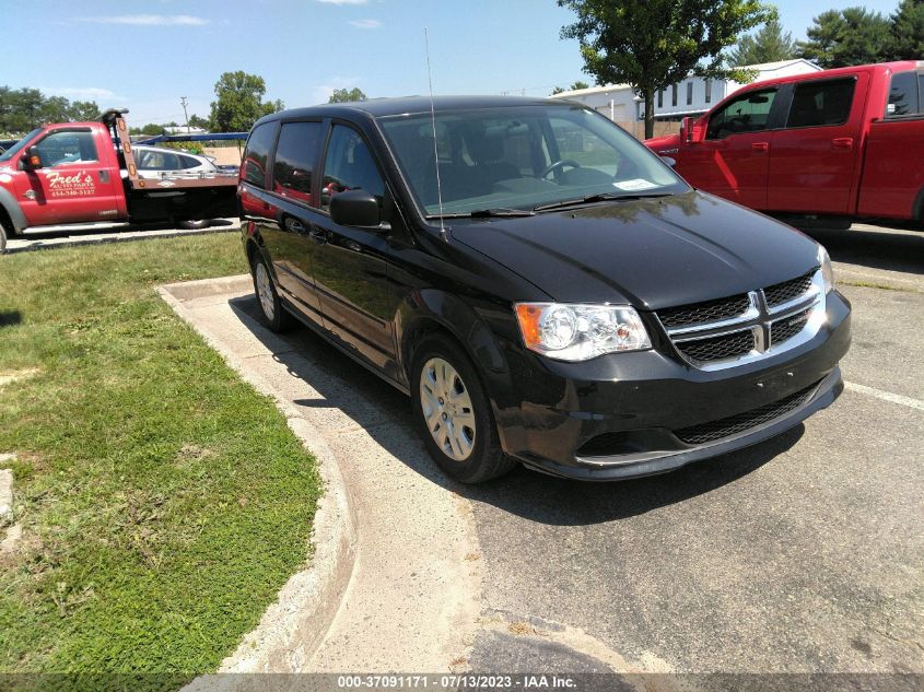 2016 DODGE GRAND CARAVAN SE - 2C4RDGBGXGR100735