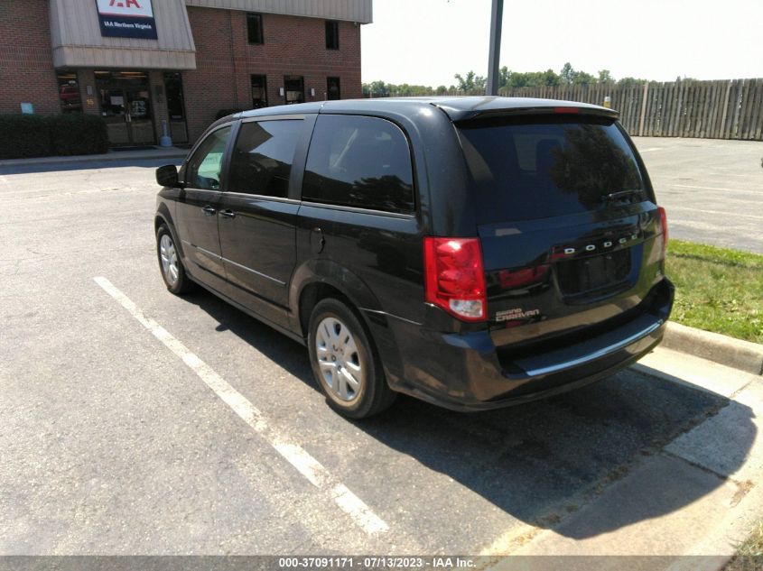 2016 DODGE GRAND CARAVAN SE - 2C4RDGBGXGR100735