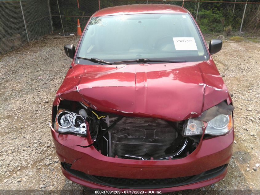 2014 DODGE GRAND CARAVAN SE - 2C4RDGBG0ER104953