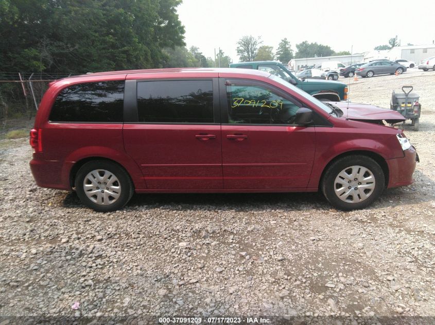 2014 DODGE GRAND CARAVAN SE - 2C4RDGBG0ER104953