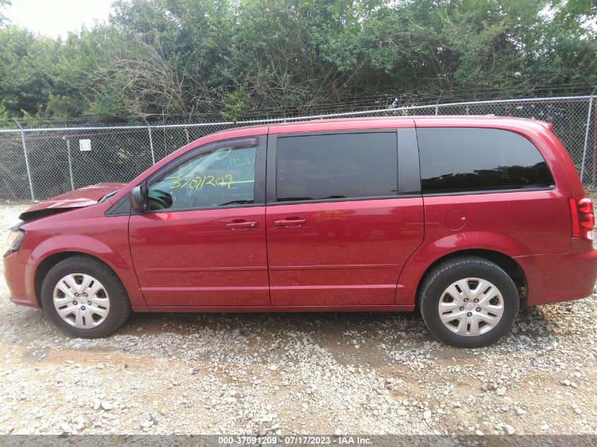 2014 DODGE GRAND CARAVAN SE - 2C4RDGBG0ER104953
