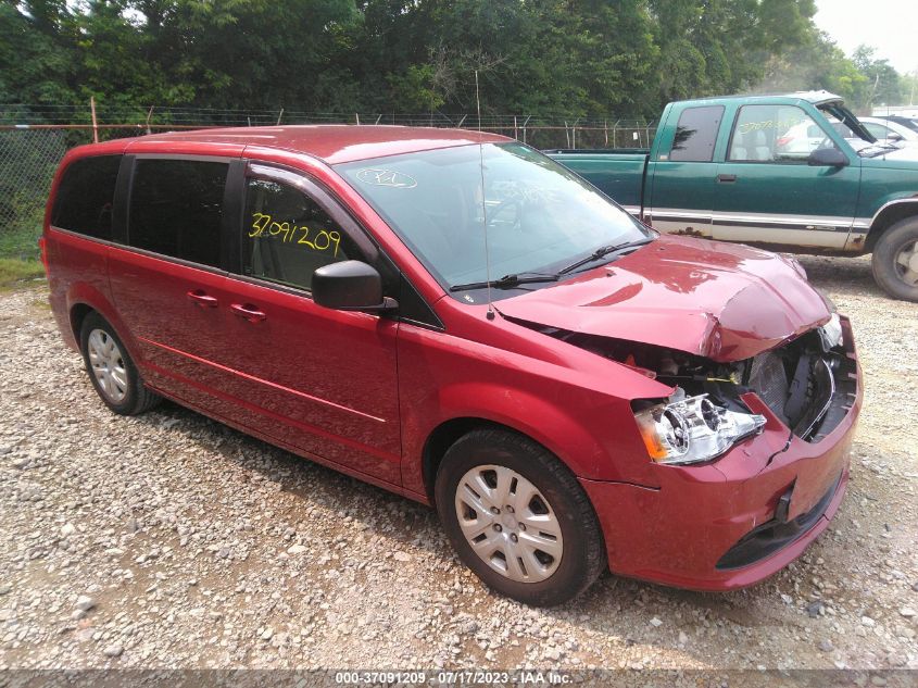 2014 DODGE GRAND CARAVAN SE - 2C4RDGBG0ER104953