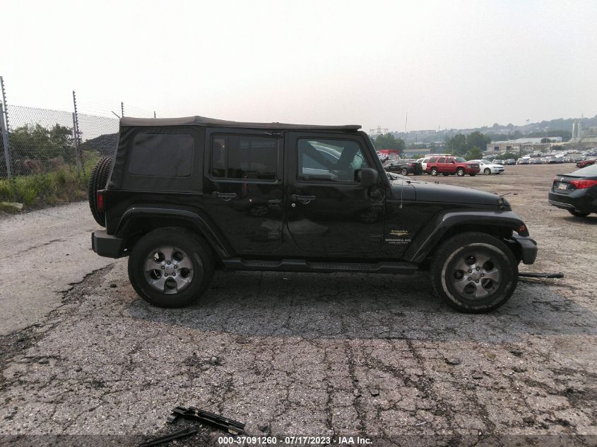2015 JEEP WRANGLER UNLIMITED SAHARA - 1C4BJWEG3FL660930