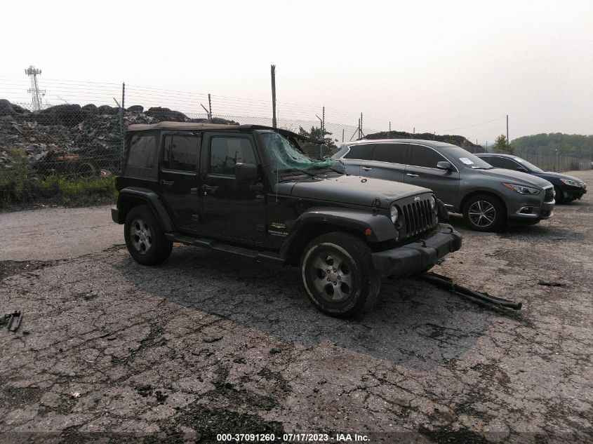2015 JEEP WRANGLER UNLIMITED SAHARA - 1C4BJWEG3FL660930