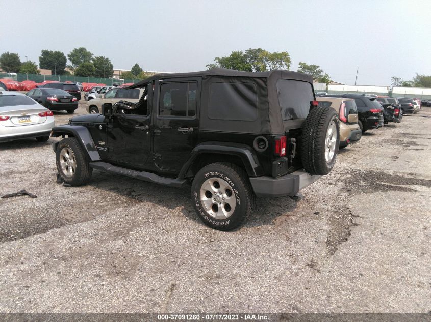 2015 JEEP WRANGLER UNLIMITED SAHARA - 1C4BJWEG3FL660930