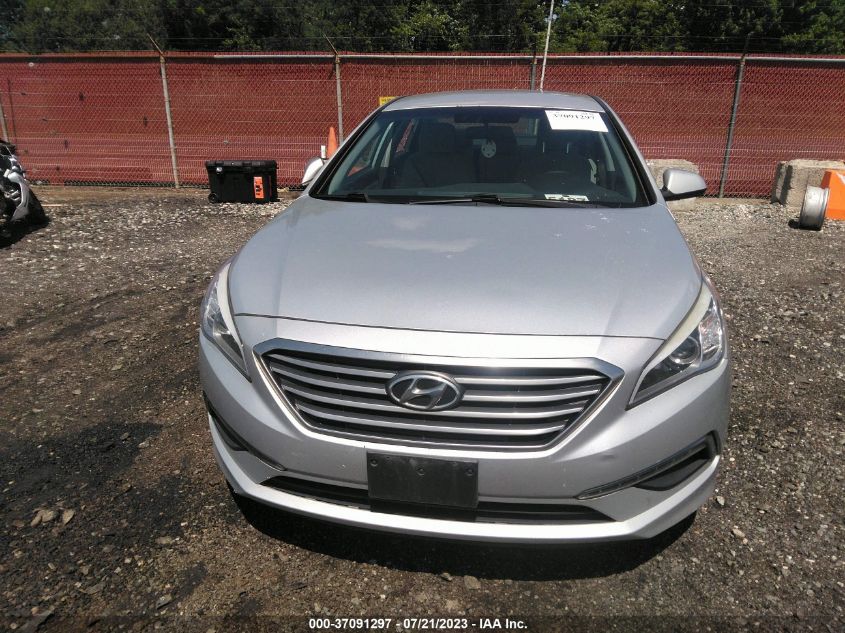 2015 HYUNDAI SONATA 2.4L SE - 5NPE24AF6FH080796