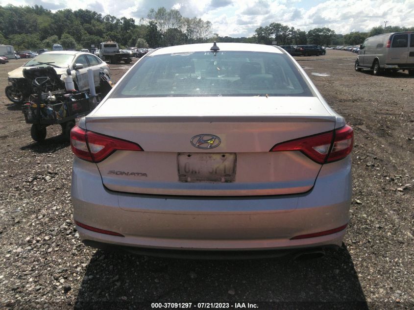 2015 HYUNDAI SONATA 2.4L SE - 5NPE24AF6FH080796