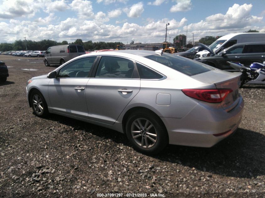 2015 HYUNDAI SONATA 2.4L SE - 5NPE24AF6FH080796