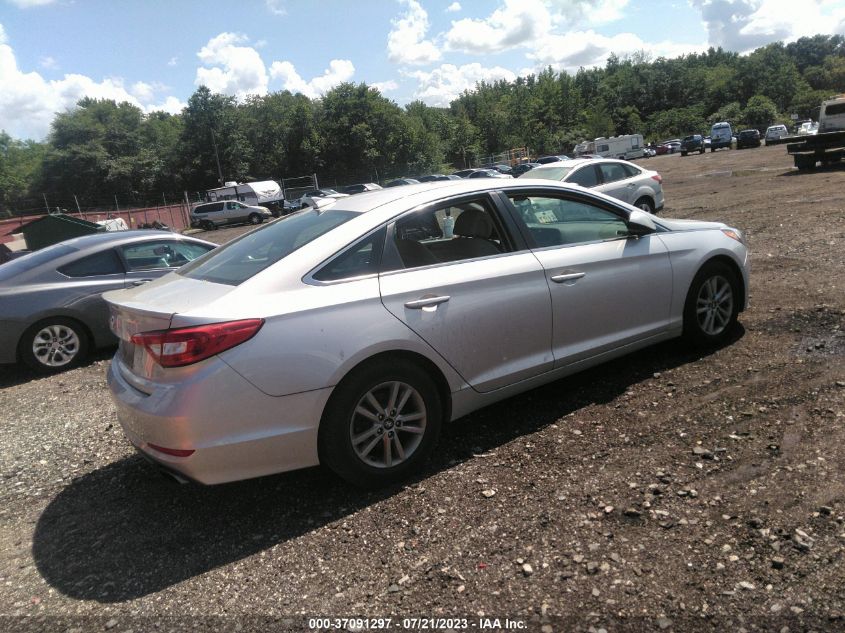 2015 HYUNDAI SONATA 2.4L SE - 5NPE24AF6FH080796