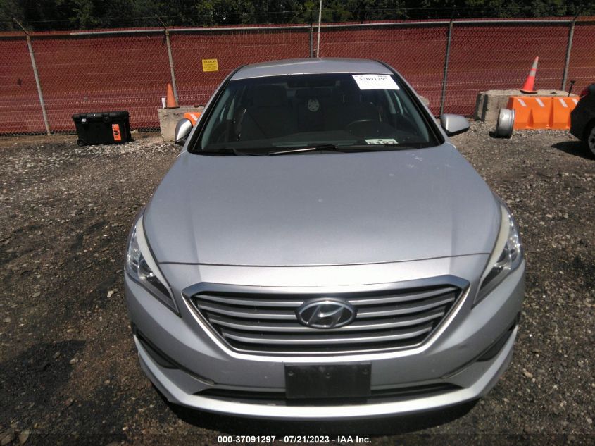 2015 HYUNDAI SONATA 2.4L SE - 5NPE24AF6FH080796