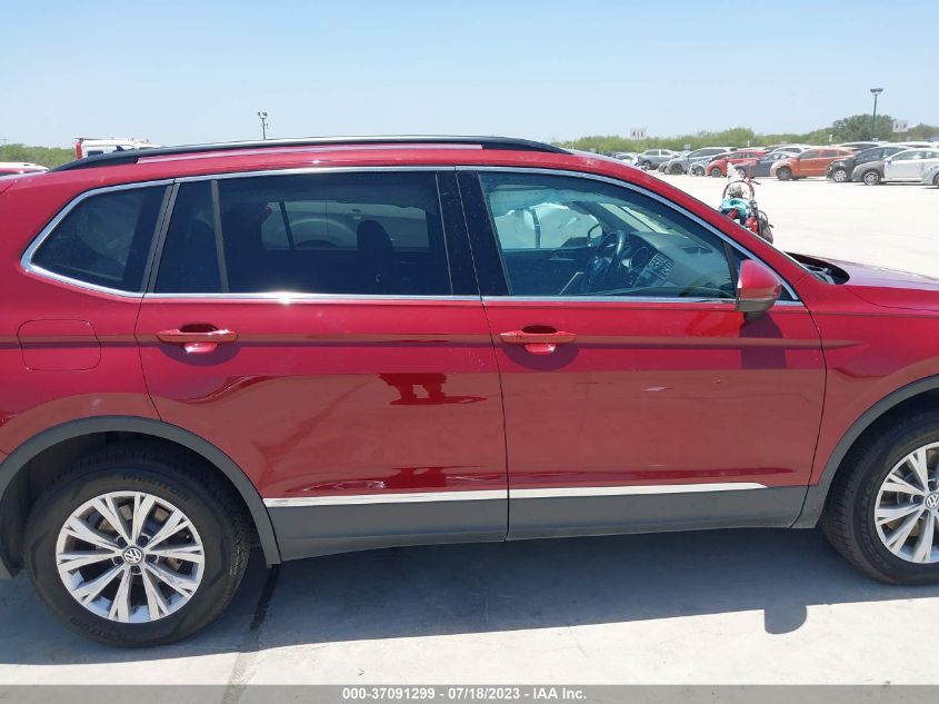 2018 VOLKSWAGEN TIGUAN SEL/SE - 3VV2B7AX7JM134074