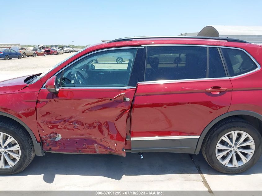 2018 VOLKSWAGEN TIGUAN SEL/SE - 3VV2B7AX7JM134074