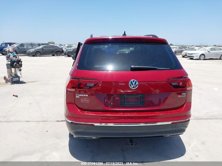 2018 VOLKSWAGEN TIGUAN SEL/SE - 3VV2B7AX7JM134074