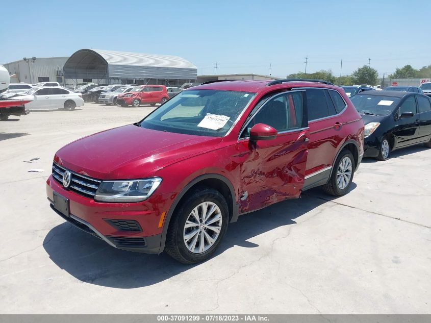 2018 VOLKSWAGEN TIGUAN SEL/SE - 3VV2B7AX7JM134074