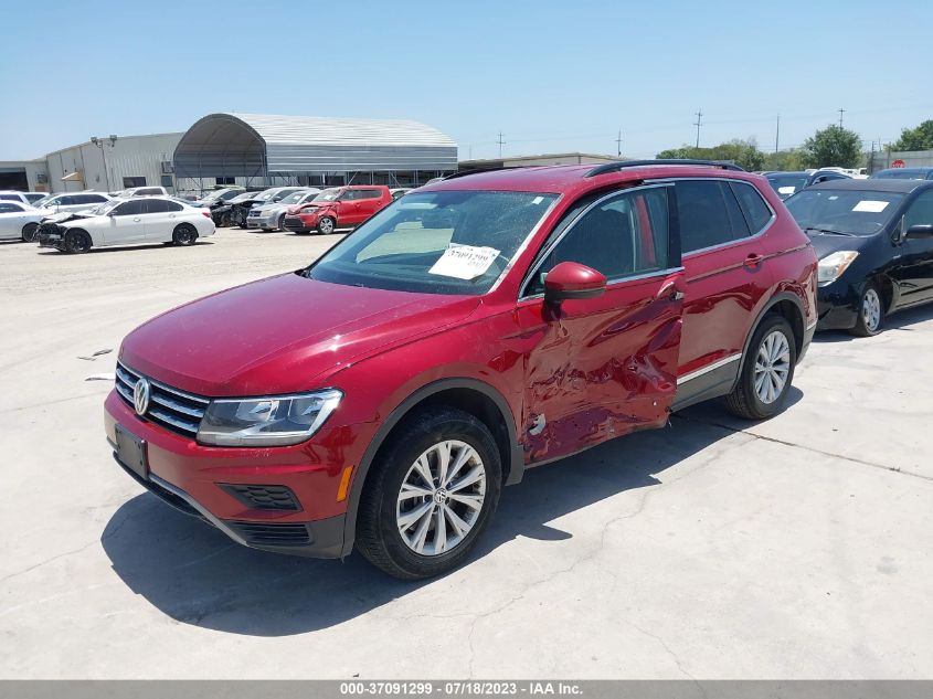 2018 VOLKSWAGEN TIGUAN SEL/SE - 3VV2B7AX7JM134074