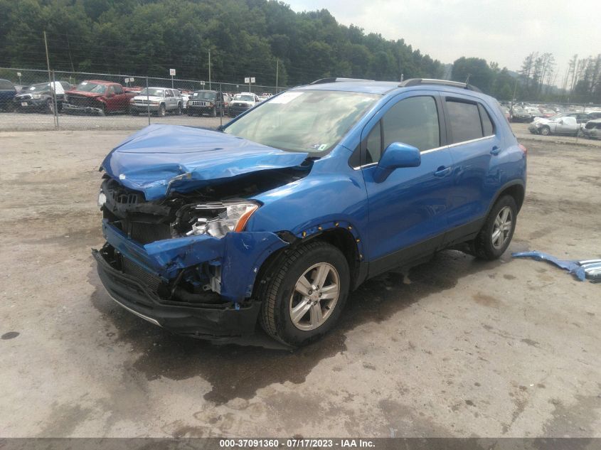 2016 CHEVROLET TRAX LT - KL7CJPSB0GB606542