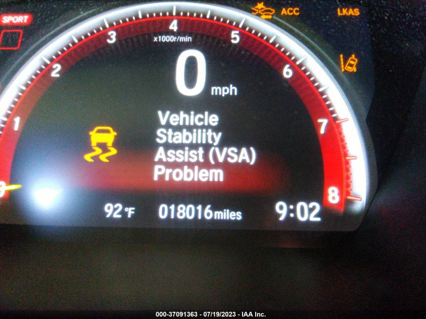 2021 HONDA CIVIC TYPE R TOURING - SHHFK8G74MU202965