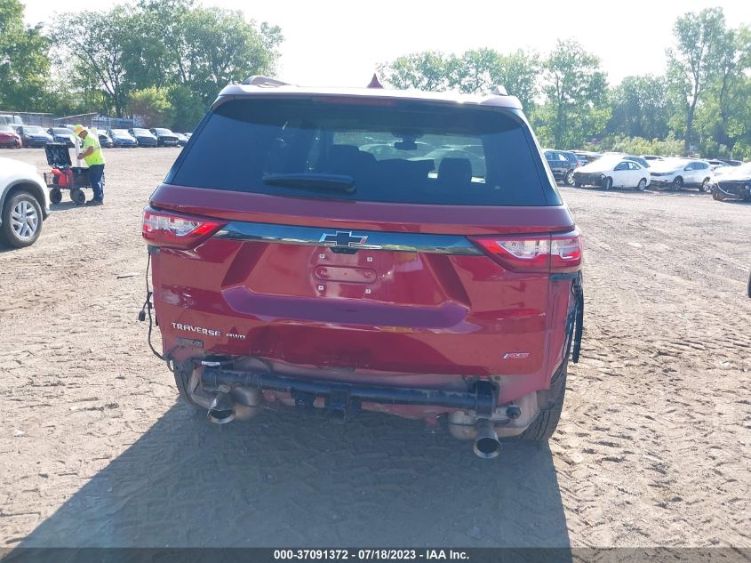 2020 CHEVROLET TRAVERSE RS - 1GNEVJKW7LJ291326