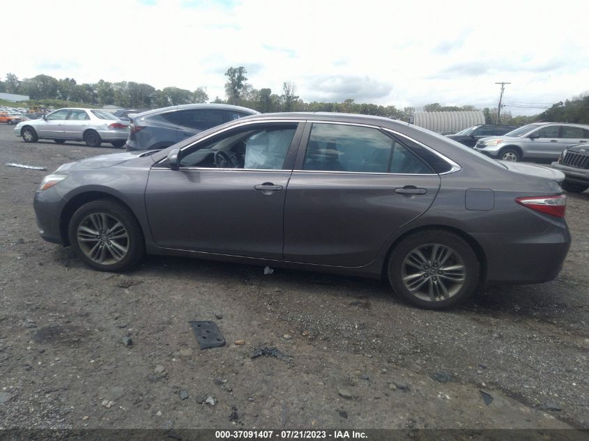 2016 TOYOTA CAMRY XLE/SE/LE/XSE - 4T1BF1FK3GU552970