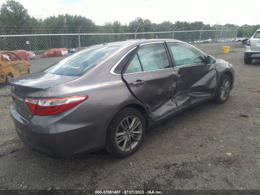 2016 TOYOTA CAMRY XLE/SE/LE/XSE - 4T1BF1FK3GU552970
