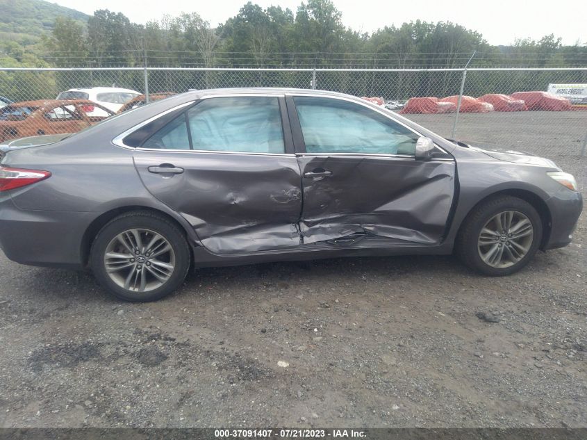 2016 TOYOTA CAMRY XLE/SE/LE/XSE - 4T1BF1FK3GU552970