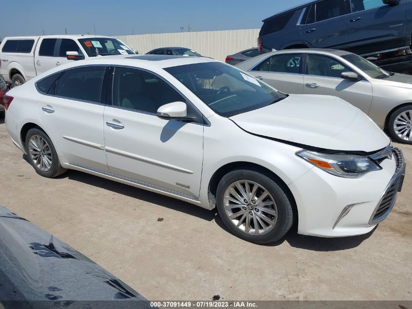 2018 TOYOTA AVALON HYBRID - 4T1BD1EBXJU064470