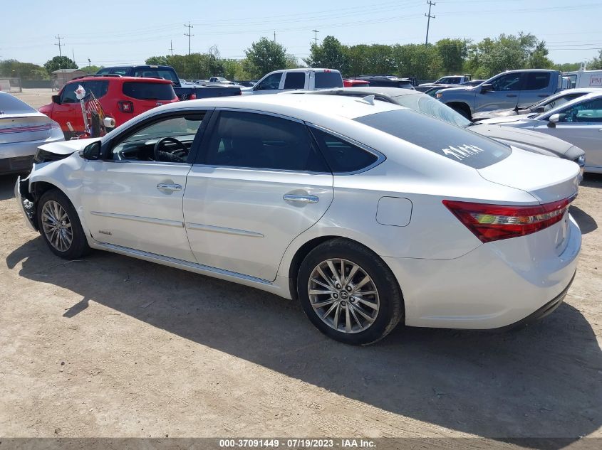 2018 TOYOTA AVALON HYBRID - 4T1BD1EBXJU064470