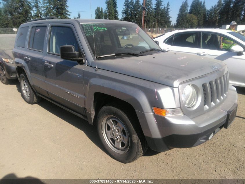 2015 JEEP PATRIOT SPORT - 1C4NJPBA8FD226659