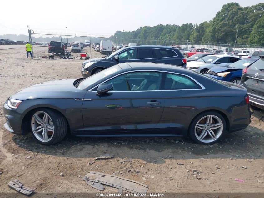 2018 AUDI A5 COUPE PREMIUM PLUS WAUTNAF57JA044268
