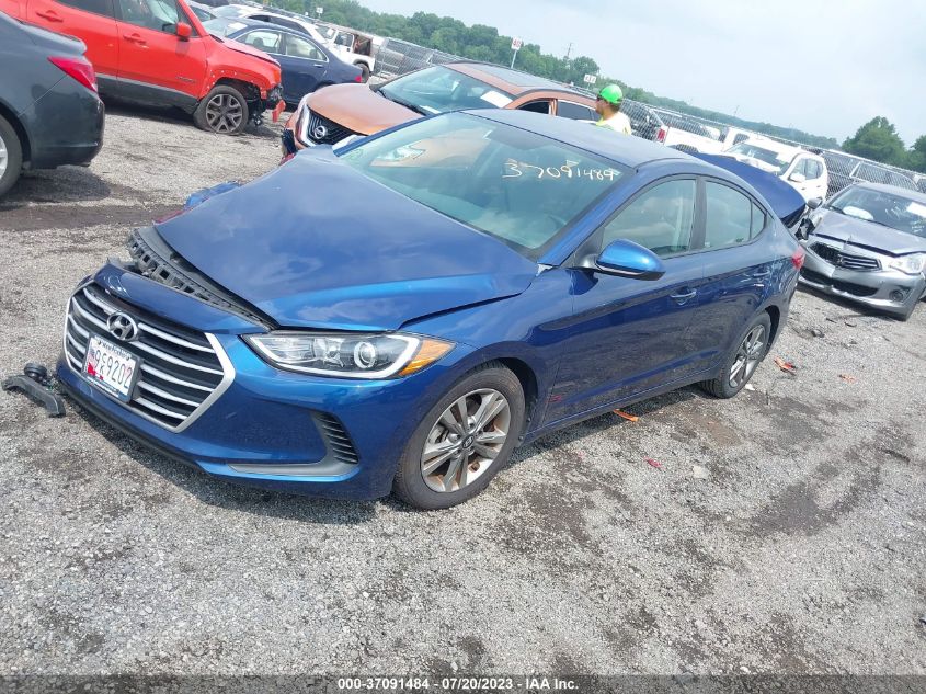 2018 HYUNDAI ELANTRA SEL - 5NPD84LF2JH225493