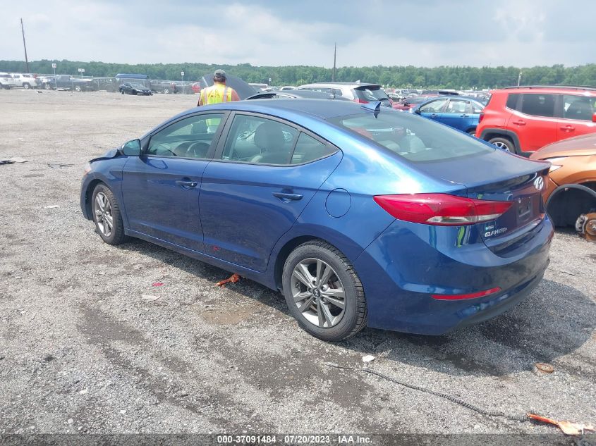 2018 HYUNDAI ELANTRA SEL - 5NPD84LF2JH225493