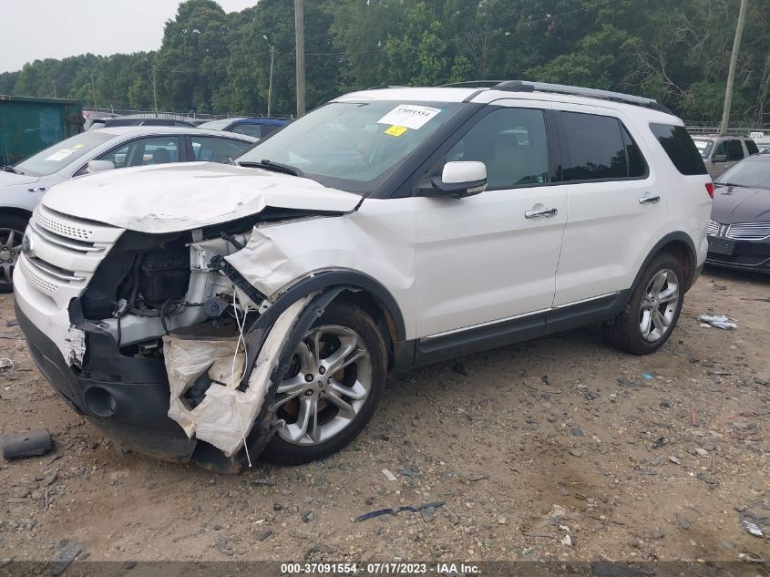 2013 FORD EXPLORER LIMITED - 1FM5K8F83DGB68686
