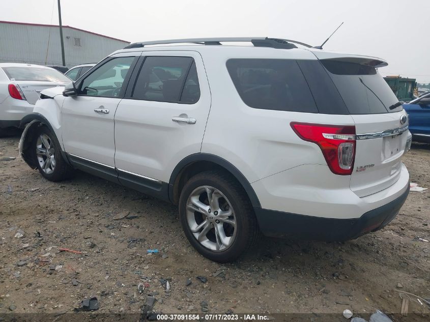 2013 FORD EXPLORER LIMITED - 1FM5K8F83DGB68686