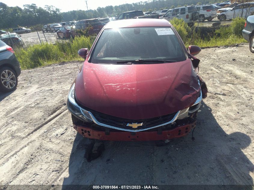 2017 CHEVROLET CRUZE LT - 3G1BE6SM0HS540099