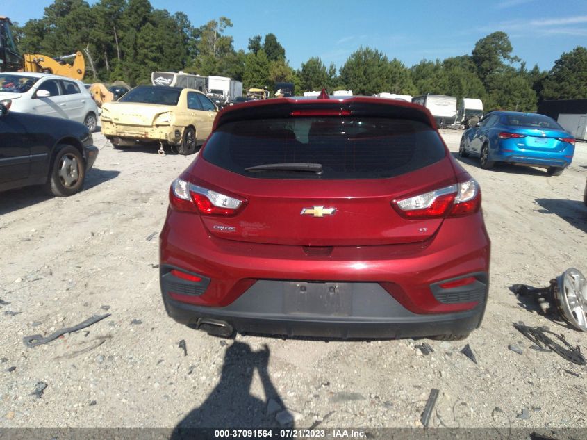 2017 CHEVROLET CRUZE LT - 3G1BE6SM0HS540099