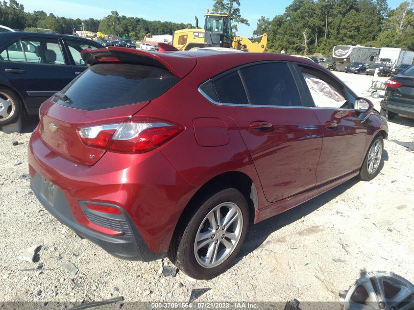 2017 CHEVROLET CRUZE LT - 3G1BE6SM0HS540099