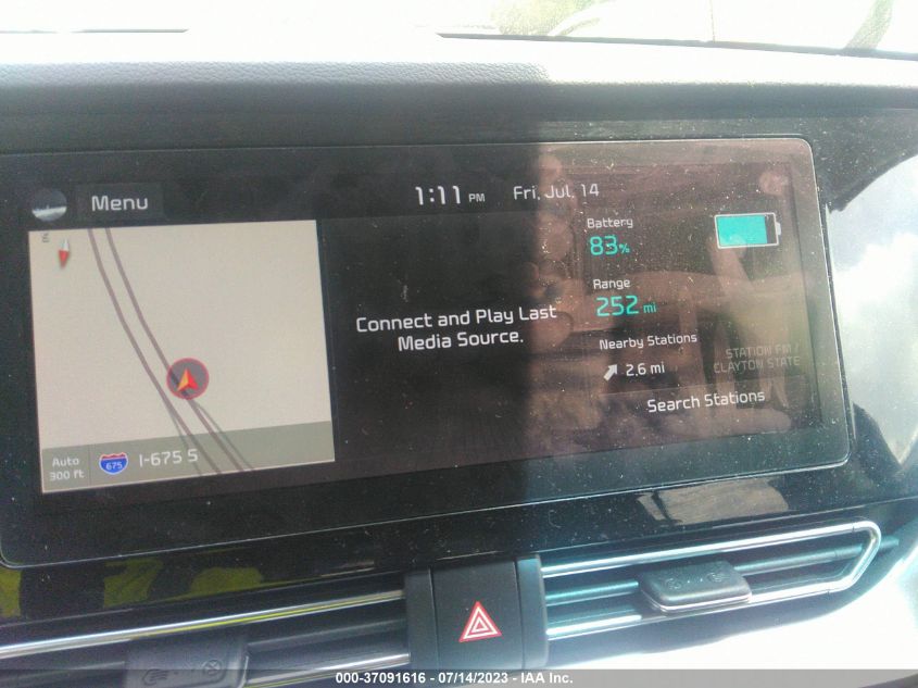 2020 KIA NIRO EV EX PREMIUM KNDCE3LG6L5031964