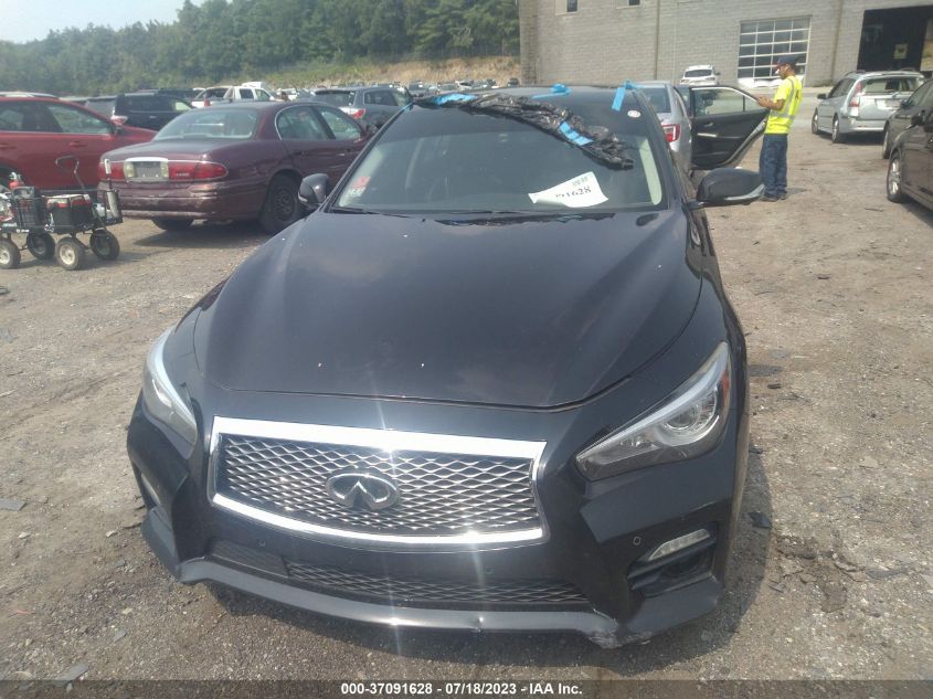 2016 INFINITI Q50 3.0T RED SPORT 400 - JN1FV7AR1GM451249